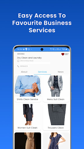 Android application Local Business screenshort