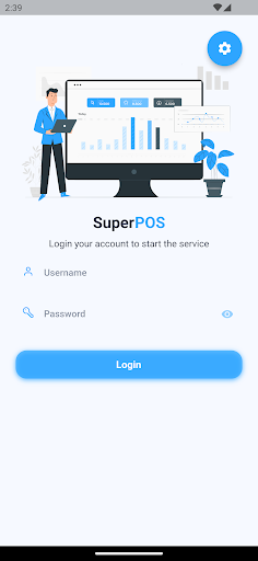 Android application SuperPos Dashboard screenshort