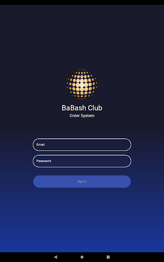 Android application BaBash Bartender screenshort
