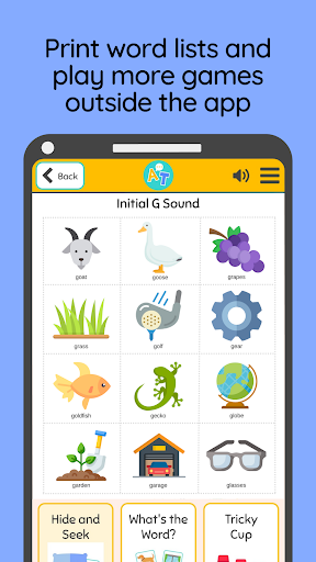 Screenshot of Articulation Teacher - Speech