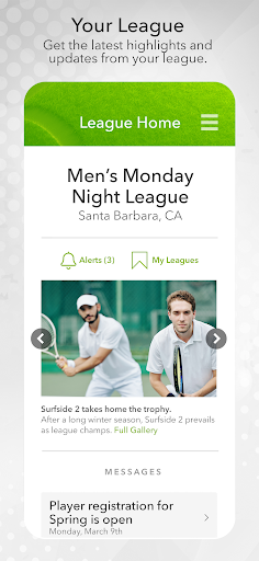 Tenniscores Screen 3