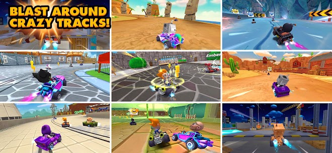 Boom Karts Multiplayer Racing APK + MOD [Unlimited Money/Menu/Speed, Unlocked Cars] 5