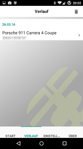 CarSpider Dial Screen 3