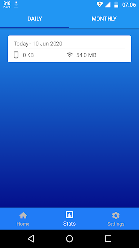 Internet Speed Meter Indicator Screen 2