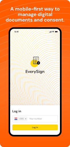Android application EverySign screenshort