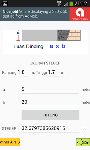 Hitung Steger Screen 2