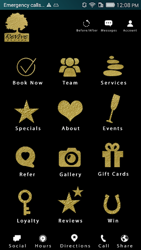 Revive Day Spa Screen 2
