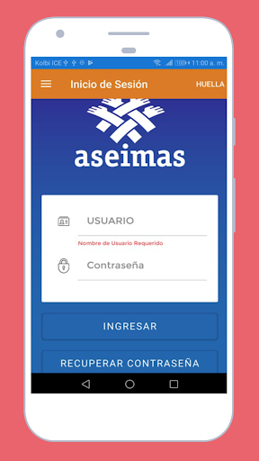 ASEIMAS Screen 2
