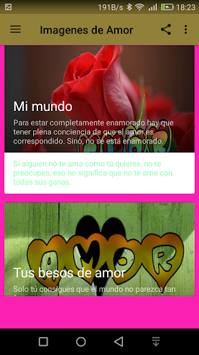 Imagenes de Amor Screenshot 2 - AppWisp.com