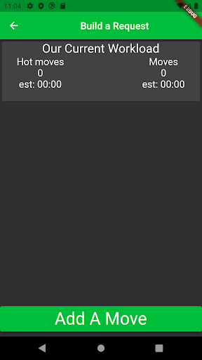 Android application IntrNodal Shipper screenshort