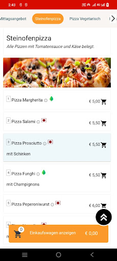 Pizzeria Avanti Screen 3