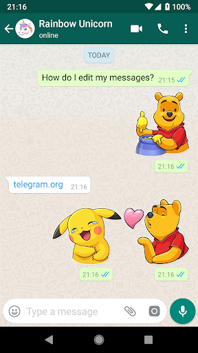 WASticker Animated Cartoons Screen 2