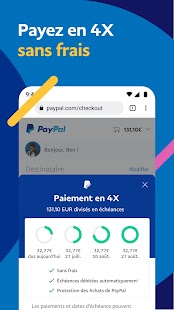 PayPal Capture d'écran