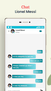 Screenshot 6 Llamada falsa de Lionel Messi android