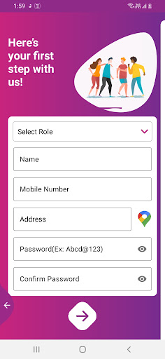 Android application Easy Tracker screenshort