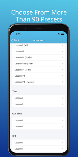 Coryvo - Rhythm Trainer Screen 3