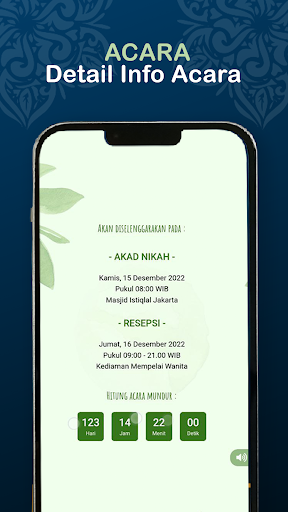 Android application Undangan Digital Hajatan.info screenshort