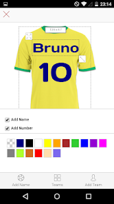 Captura 2 Diseñador de Camisetas Fútbol android