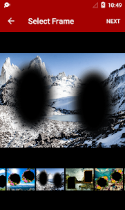 Mountain Dual Photo Frames