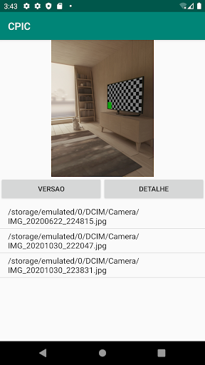 Android application CPIC screenshort