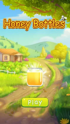 Honey Bottles - merge puzzle - Screenshot 1