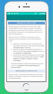 Agriculture Textbook (GCE)