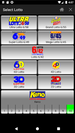 Android application Lotto Player Philippine screenshort