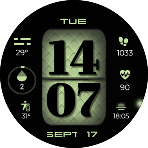 Get Digital Basic 5  Wear OS 4+ for Android Aso Report