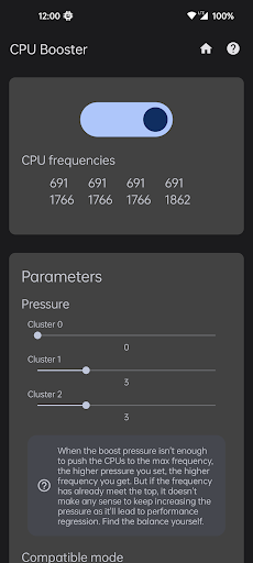 CPU Booster Screen 2