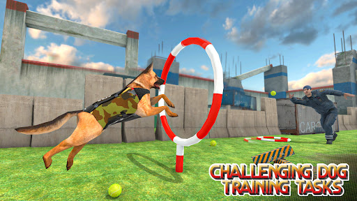 Android application US Army Dog Training Camp screenshort