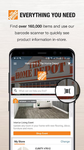 Android application The Home Depot Canada screenshort