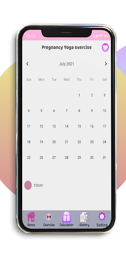 Pregnancy yoga exercise