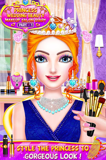 Princess Wedding Dress Up Game Screen 2