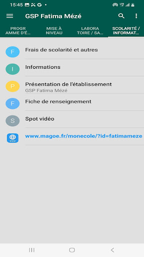 GSP Fatima Mézé Screen 3