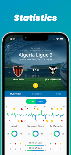 Global Sports - Live Score App Screen 3