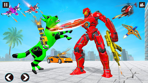 Wild Jackal Robot Bike Games Screen 2