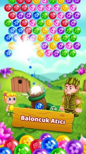 Flower Games - Bubble Pop Screenshot 1