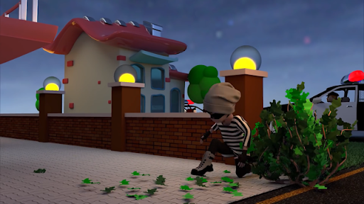 Android application أغنية يا شرطة حرامي screenshort