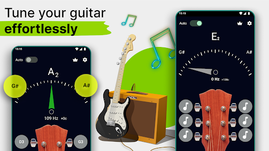 Screenshot 8 Afinador de guitarra preciso android