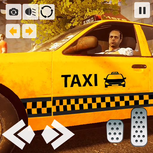 Indian Taxi Driving 3D Games logo