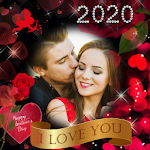 Cover Image of Download Valentine Love Photo Frames  APK