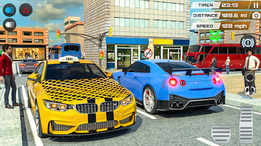 Taxi Game 3d Driving Simulator screenshots 1