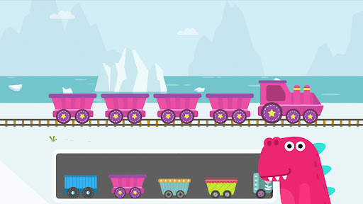 Android application Yamo Train - Baby Railway Game screenshort