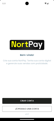 Android application NortPay screenshort