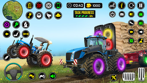 Android application Farm Tractor Farming Games 23 screenshort