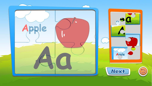 Alphabet jigsaw puzzle game 2.2 screenshots 1