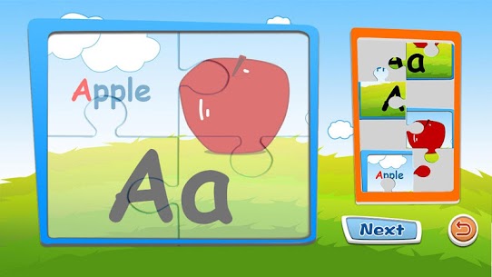 Alphabet jigsaw puzzle game For PC installation
