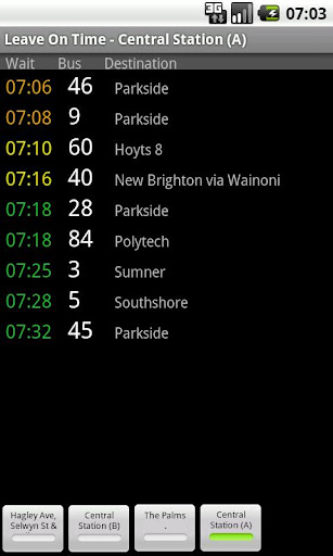 Leave On Time Screen 2