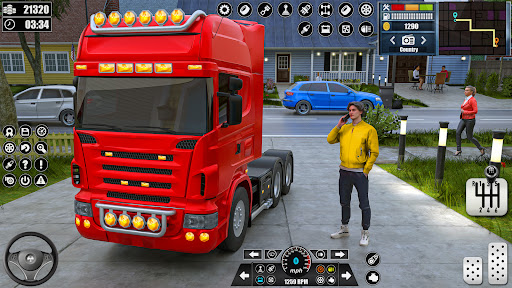Android application Oil Tanker Truck Driving Games screenshort