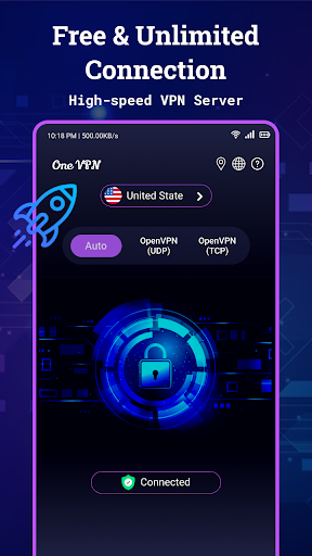 One VPN: Fast & Secure Proxy Screen 2